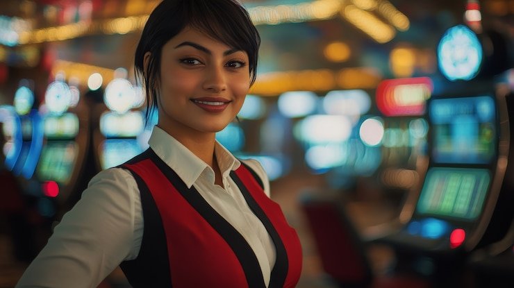 বাংলাদেশ ক্যাসিনো হাবের নিয়ন দৃশ্য